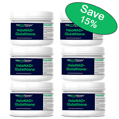 Pharma Salt Glutathione and NAD+ 6month supply